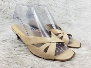 LIZ CLAIBORNE Flex Toby Slide On Heel Sandals Size 7 M - Picture 1 of 6