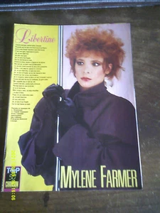 1986 1987 1991 4 REVUES TOP 50 AVEC ARTICLES ET 1 POSTER MYLENE FARMER - Imagen 1 de 4