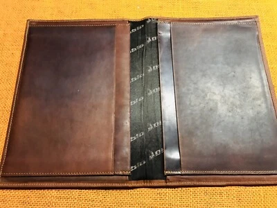 RARE🟣 LAMBORGHINI DIABLO OWNERS MANUAL CASE LEATHER POUCH DOC HOLDER FOLDER - Image 1 of 4