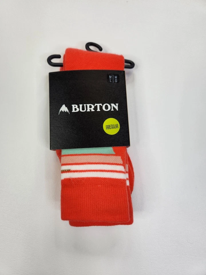 Meias de snowboard Burton Emblem peso médio infantil tamanho médio grande - Imagem 1 de 3