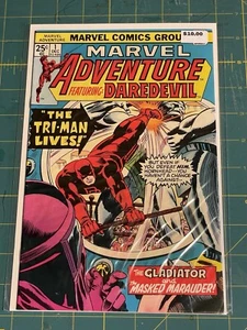 1975 Marvel Comics Bronze Lot Marvel Adventures #1-2 Daredevil Stan Lee - Picture 1 of 2