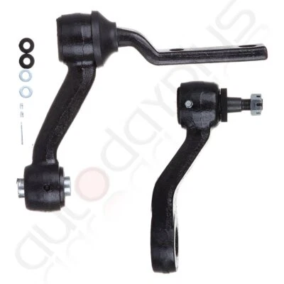 For 95 - 2002 Ford Crown Victoria Town Car Grand Marquis Pitman Idler Arm Kit x2 - Image 1 of 4