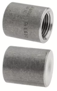 (2 Pack Ships Fast) 1/2" NPT Pipe Thread Cap | 3000 A105 Forged Steel - Picture 1 of 3