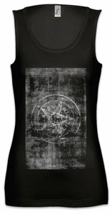 Tarot The Symbol of Baphomet Damen Tank Top Card Cards Symbol Sign Logo Insignia - Picture 1 of 1