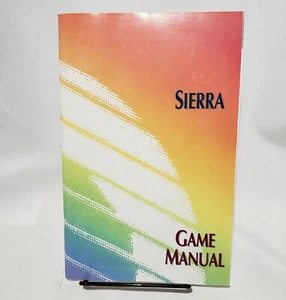 Manuale di gioco Sierra PC libretto istruzioni di gioco - Foto 1 di 3