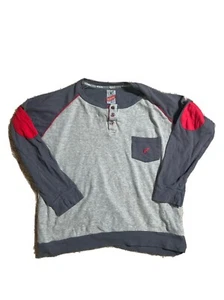 Australian Homewear — Mens Medium Long Sleeve Gray Sleep Shirt - Picture 1 of 6