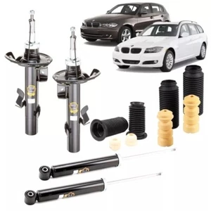4 AMMORTIZZATORI + TAMPONI ANTERIORI E POSTERIORI BMW SERIE 1 E87 118D - Foto 1 di 6