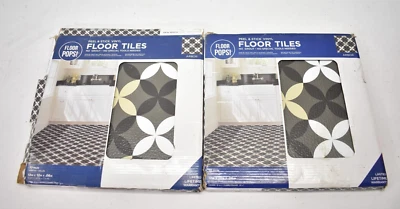 Lot of 2 Floor Pops Peel & Stick Floor Tiles Arbor 12" x 12" FP3367 Adhesive - Image 1 of 4