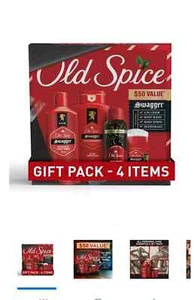 4PC Old Spice Swagger GIFT SET, NEW IN BOX (SEE DESCRIPTION) - Picture 1 of 6