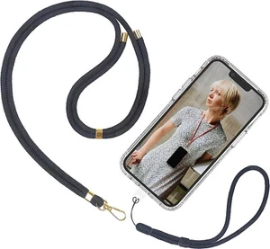 VEZIQ Bandolera Universal Ajustable Parche Teléfono Cordón Correa de Muñeca - B16 - Imagen 1 de 6