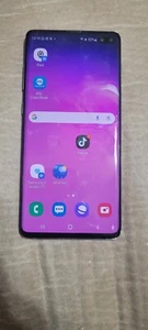 WITH TIKTOK Samsung Galaxy S10+ - 128 GB - Black (AT&T) - Afbeelding 1 van 6
