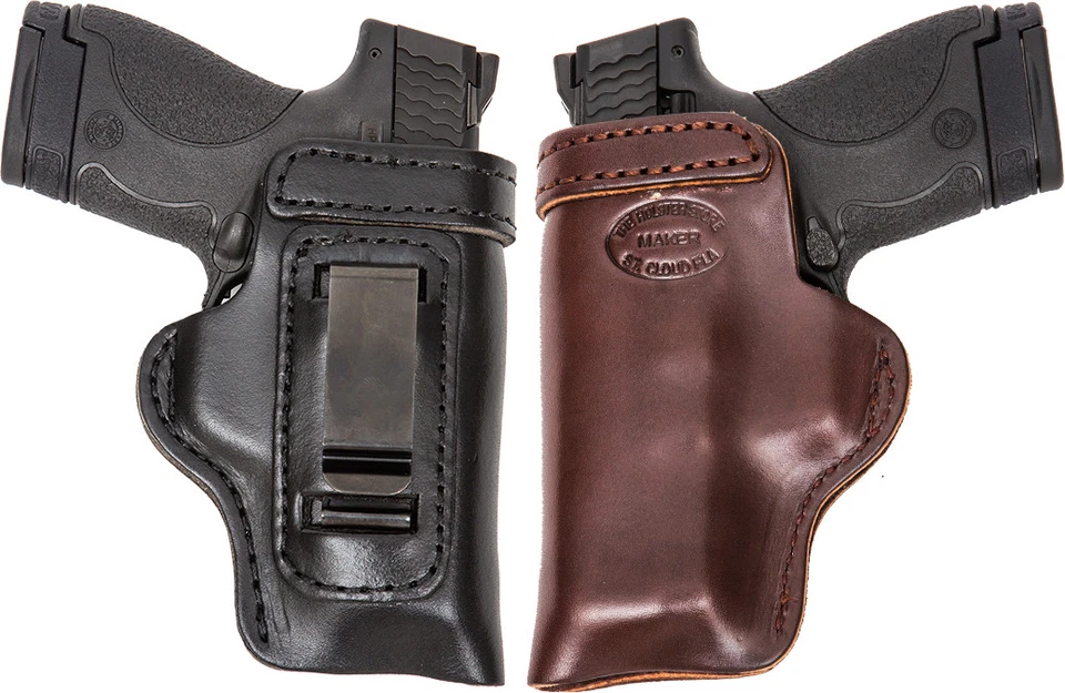 HD Concealed RH LH OWB IWB Leather Gun Holster For Springfield Full Size 9 40 45 - Image 1 of 4