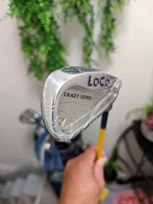 DUNLOP LOCO CRAZY LONG New Single 7 Iron Junior Golf Club ⛳ New Grip 🏌️29" - Image 1 of 4