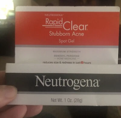 Neutrogena Rapid Clear Stubborn Acne Spot Treatment Gel - 1oz - Image 1 of 3
