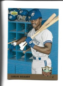 1993 Upper Deck #425 Carlos Delgado RC, Toronto Blue Jays