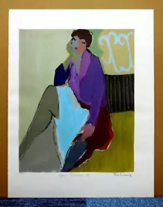 ITZCHAK TARKAY"Happy Memories II"ORIGINAL SERIGRAPH SIGNED and NUMBERED - Picture 1 of 6