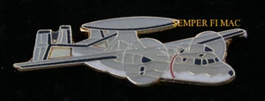 E-2 HAWKEYE SUPER FUDD SOMBRERO CHALECO SOLAPA PIN UP MARINA REGALO VETERANO USS ASW WOW - Imagen 1 de 3