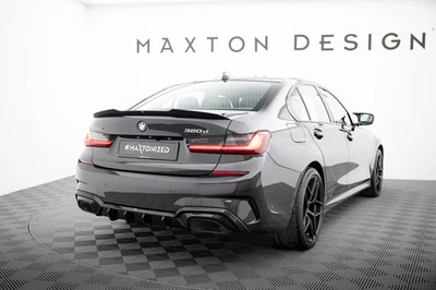 Difusor trasero para BMW M340i G20 / G21 parte trasera diseño Maxton con homologación - Imagen 1 de 4