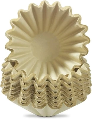 KUFUNG Cesta Filtros Café Papel Natural para Hogar 185, Marrón  Foto 1 de 4