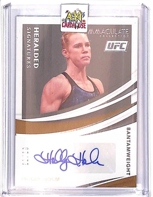 2021 PANINI IMMACULATE COLLECTION UFC HSHHM HOLLY HOLM 69/75 - Image 1 of 2