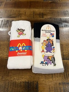 McDonalds Restaurants Fast Food Ronald und Freunde Socken Neu Vintage - Bild 1 von 6