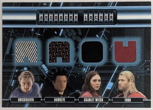 2015 Upper Deck UD Avengers Age of Ultron .. Quad Locker Relic .. Thor #AL4-PHWT - Bild 1 von 2