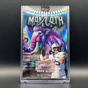 DREW ALLAR 🔥2024 Wild Card Prehistoric - Mammoth🔥 1/1 Auto PENN STATE PSU 🔥🔥 - Picture 1 of 4