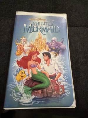 Оригинальная запрещенная обложка Disney The Little Mermaid VHS 1989 Black Diamond - Изображение 1 из 4