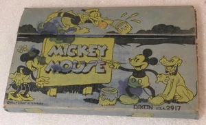 WALT DISNEY ENTERPRISE ANTICA PENNA STUDENTE SCATOLA FORNITURA DIXON USA 2917 - Foto 1 di 5