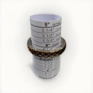 JM John Medeiros Hinged Bracelet Lattice Amber Colored & Silver - Picture 1 of 6