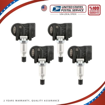 Set 4 NEW TPMS Tire Pressure Sensors 68078768AB For Dodge Grand Caravan US - Image 1 of 4