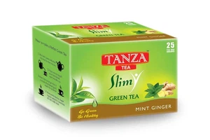 Tanza Tea Slim Green Tea 25 Tea Bags Free Shipping World Wide - Picture 1 of 4