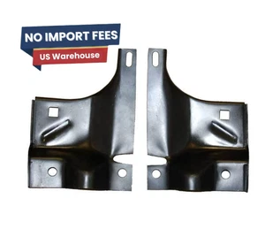 Rear Bumper Guard Brackets Frame Braces Exhaust Hangers 1968-1970 Charger - Picture 1 of 2