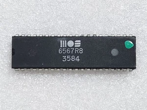 MOS 6567R8 VIC-II Chip for Commodore 64 | Tested & Working USA Seller - Photo 1/2