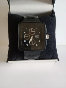 Eton Quartz Men's Black Watch, Black Metal Strap. Fully Working. New in Box. - Picture 1 of 11
