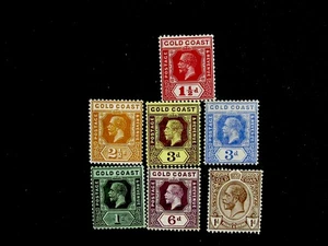 Estampilla británica Gold Coast de nystamps # 73//88 como nueva OG H L11y2918 - Imagen 1 de 2