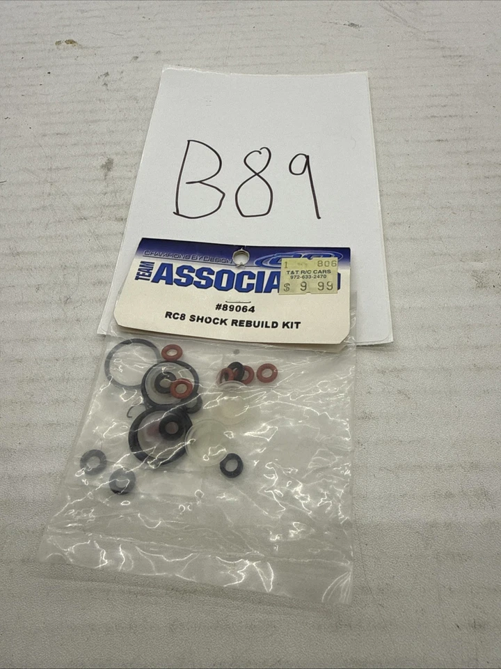 Team Associated #89064 Shock Rebuild Kit  RC8 - Image 1 of 1