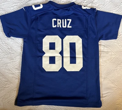 Camiseta Nike On Field Victor Cruz New York Giants Azul Juvenil Mediana (10-12) Foto 1 de 4