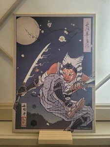 2025 Star Wars Celebration Japan Exclusive Ahsoka Shikishi Ukiyo-E Art Board - Picture 1 of 2