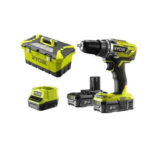 RYOBI Bohr- Und Schlagschrauber-Set – 95-teilig In Tragetasche, Für Holz, Metall, Beton