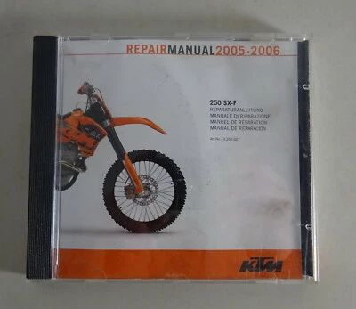 Manual De Taller KTM SX-F Año 2005-2016 Estado 05/2005 - Imagen 1 de 2