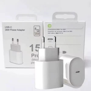 Chargeur rapide 35WPD USB-C iPhone 16 15 14 13 Charger Galaxy Xiaomi Huawei POCO - Zdjęcie 1 z 16