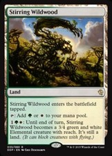 Stirring Wildwood SP Duel Decks MTG Magic The Gathering Land English Card