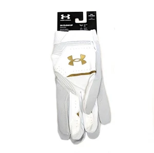 Neu Under Armour UA Clean Up Schlaghandschuh weiß grau Herren Größe 2XL - Bild 1 von 5