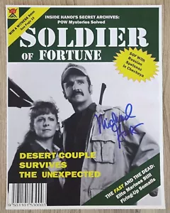 Michael Gross Signed Replica Tremors Magazine Prop Photo Actor Burt Gummer RAD - Picture 1 of 2