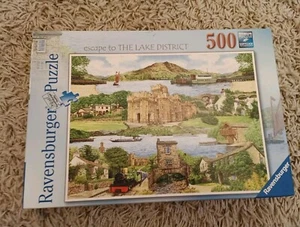 RAVENSBURGER ESCAPE TO THE LAKE DISTRICT di KEVIN ROBINSON PUZZLE 500 PEZZI - Foto 1 di 3