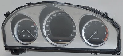 Tachometer Mercedes W204 C220 Diesel A2049007000 Original - Image 1 of 4