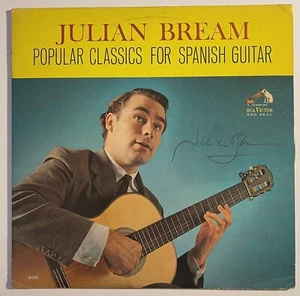 🌟 Seltene signierte Julian Bream LP - beliebte Klassiker für spanische Gitarre! 🌟 - Bild 1 von 8