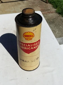 Old Shell Spirax 90 EP One Quart Oil Tin Vintage Veteran - Foto 1 di 13