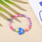 12Pcs/Pack Cartoon Kids Wooden Beads Color Bracelet Girl Birthday Party Favo  FT